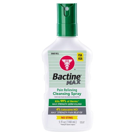 5-Oz Bactine Max First Aid Pain Relief Cleansing Spray