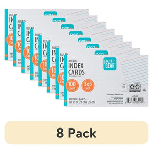 800 Ruled Index Cards