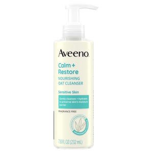 Aveeno Calm + Restore Nourishing Oat Cleanser (7.8oz)