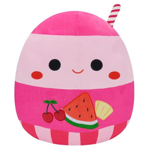 14” Squishmallows Fruit Punch Juice Pouch Plush