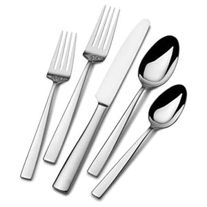 101-Piece Mikasa Everett Stainless Steel Flatware Set