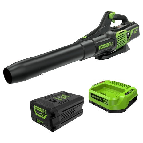 Targeted: Greenworks 60V Cordless Leaf Blower with Battery & Rapid Charger