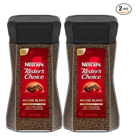 2 Nescafe Taster’s Choice Classic Instant Coffee