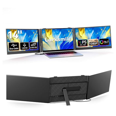 Triple Screen Laptop Monitor Extender