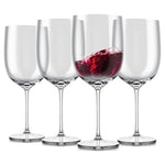 8 Premium Unbreakable Wine Glasses