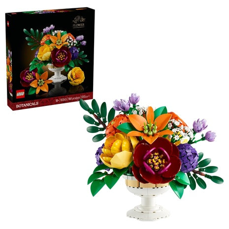 LEGO Botanicals Flower Arrangement Artificial Flowers Building Set
