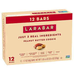 12 Larabar Peanut Butter Cookie Fruit & Nut Bars