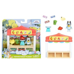 Bluey Farmers Market Playset