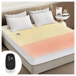 Twin Waterproof Heated Mattress Pad with Dual Heat Zones