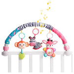 Baby Stroller and Crib Activity Arch Toy with Hanging Accessories
