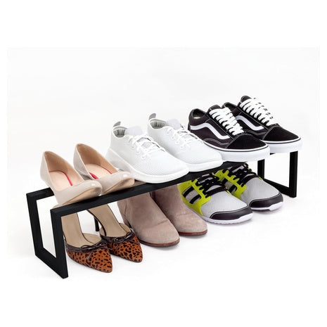 Qualiazero Expandable Shoe Rack Organizer