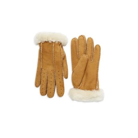 UGG Women's Perforated Shearling Gloves