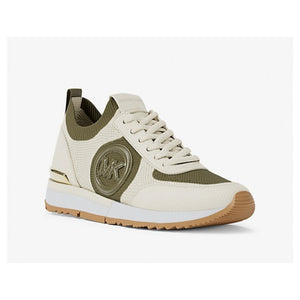 Michael Kors Women's Jenkins Two-Tone Stretch Knit Trainer