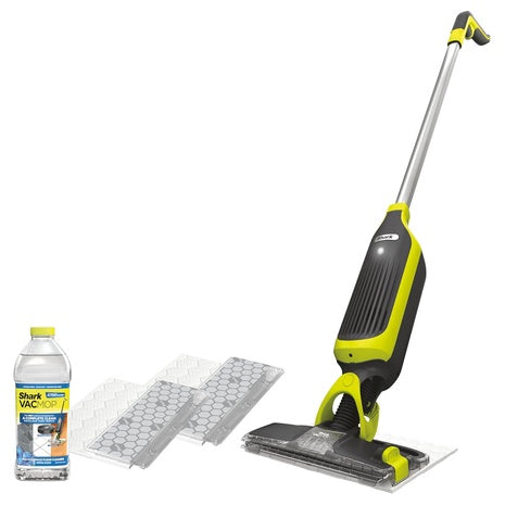 Shark VACMOP Cordless Hard Floor Vacuum Mop w/ 2 Disposable Pads