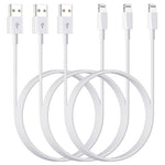 3-Pack iPhone Lightning Cables