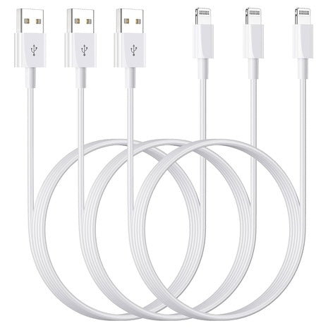3-Pack iPhone Lightning Cables