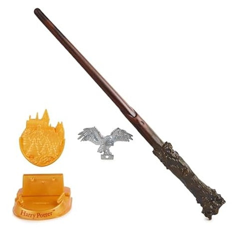 Harry Potter Wand with Stand & Die-cast Icon