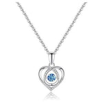 Sterling Silver Heart Necklace