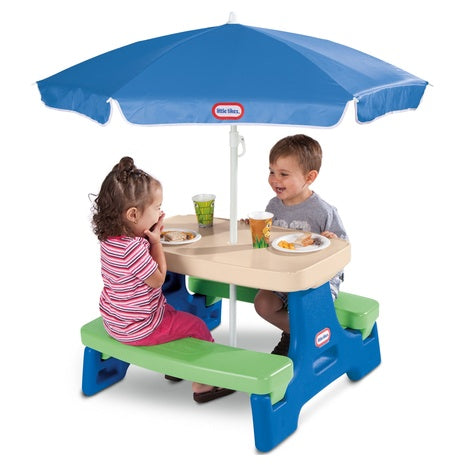 Little Tikes Picnic Table With Umbrella