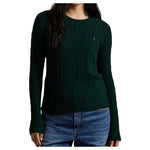 Polo Ralph Lauren Women's Cable Wool-Cashmere Crew Neck Sweater