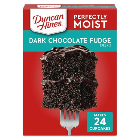 Duncan Hines Classic Cake Mix, Dark Chocolate Fudge