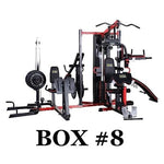 Fitvids Multifunctional Home Gym System Workout Station, 122.5LB