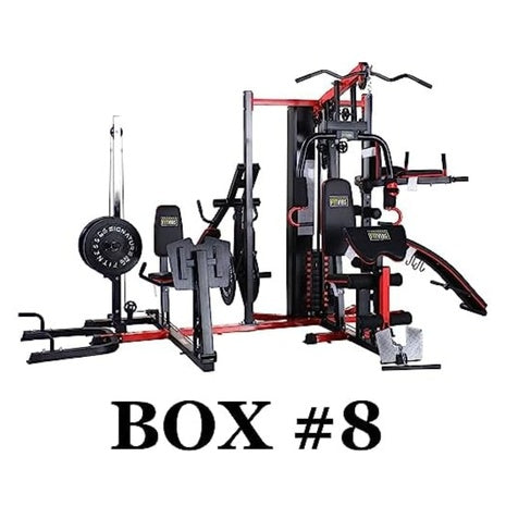 Fitvids Multifunctional Home Gym System Workout Station, 122.5LB