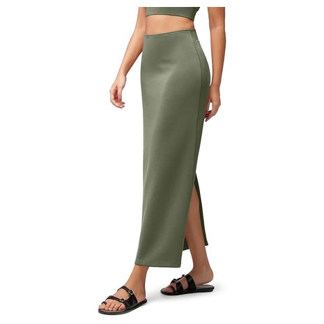 Ododos Modal Soft Maxi Skirt for Women
