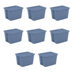 8 Sterilite 18-Gallon Storage Totes