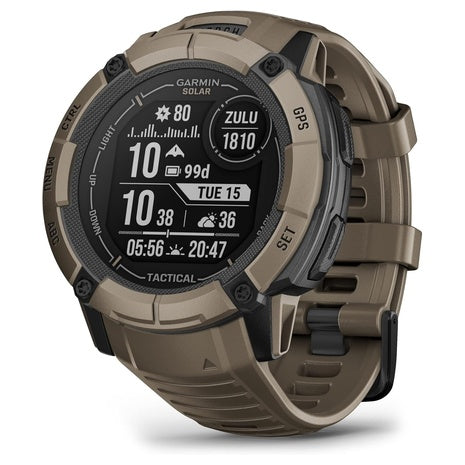 Garmin Instinct 2X Solar Tactical Edition Rugged GPS Smartwatch