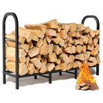 4-Ft Heavy Duty Firewood Rack
