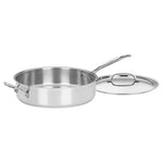 Cuisinart Stainless Steel 5.5 Qt Sauté Pan with Cover