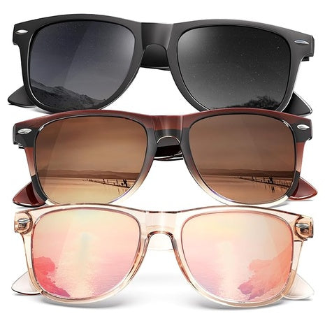 3-Pack Women’s Polarized Sunglasses (6 Styles)