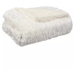 Royal Luxe Reversible Micromink to Faux-Sherpa Tie-Dye Throw