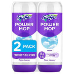 4 Bottles of Swiffer PowerMop Floor Cleaning Solution Refills