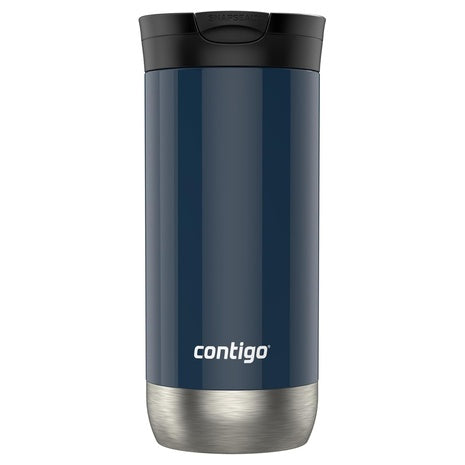 2 Contigo HuronTravel Screw Cap Stainless Steel Mugs