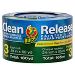 3 Duck Clean Release Blue Painter’s Tape Rolls