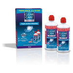 2 Clear Care Contact Lens Solution with Lens Case