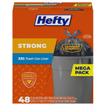 48 Hefty Strong 33 Gallon Trash Bags