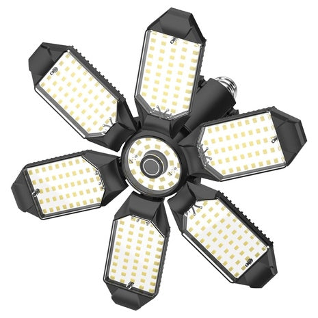 Lucorusc 200W Deformable LED Garage Lights