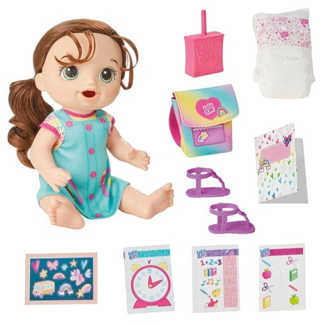 12-Inch Baby Alive Time for School Baby Doll Set