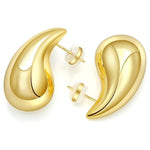 18K Gold Plated Teardrop Earrings