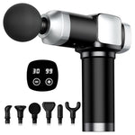 Portable Deep Tissue Massage Gun with 30 Speeds & 6 Attachments