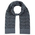 Coach Metallic Signature Jacquard Scarf