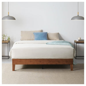 Zinus Wen 12" Deluxe Bamboo Queen Platform Bed