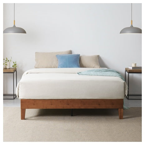 Zinus Wen 12" Deluxe Bamboo Queen Platform Bed