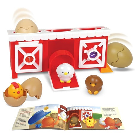 Learning Resources Peeksville Hide & Cheep Chicken Coop Playset