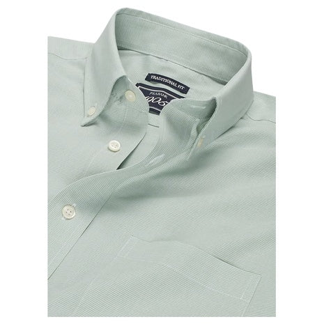 1905 Collection Traditional Fit 4-Way Stretch Houndstooth Dress Shirt