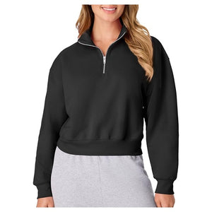 Hanes Women's Quarter-zip Pullover