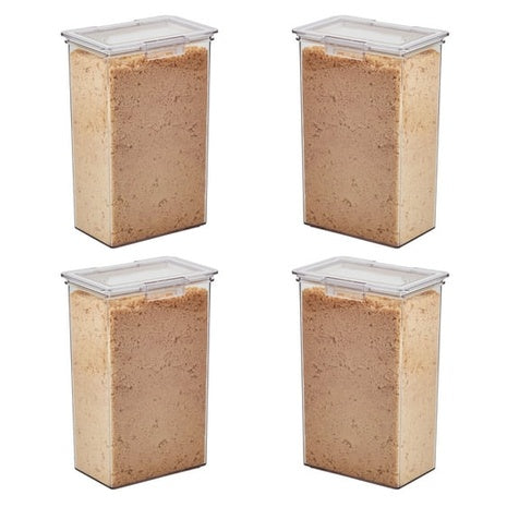 4-Pack Large Airtight Food Storage Containers